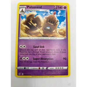 Pokemon Palossand 082/192 Rebel Clash Psychic Uncommon Card Purple Collectible